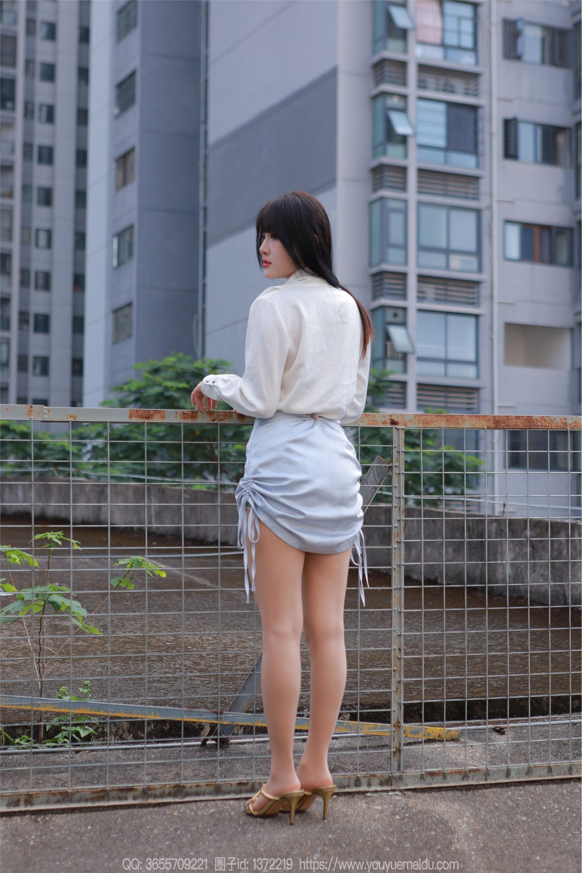 IESS异思趣向  2024.11.10 丝享家 1894 婉萍《蓝色短裙（下）》